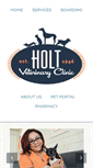 Mobile Screenshot of holtvet.com